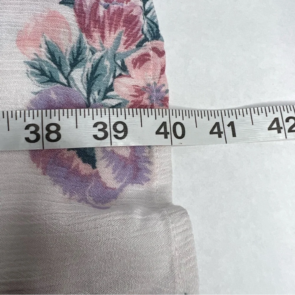 Art Class™ Wedding Wear Sundress Adjustable Strap Off-White‎ Floral  L (10-12)
